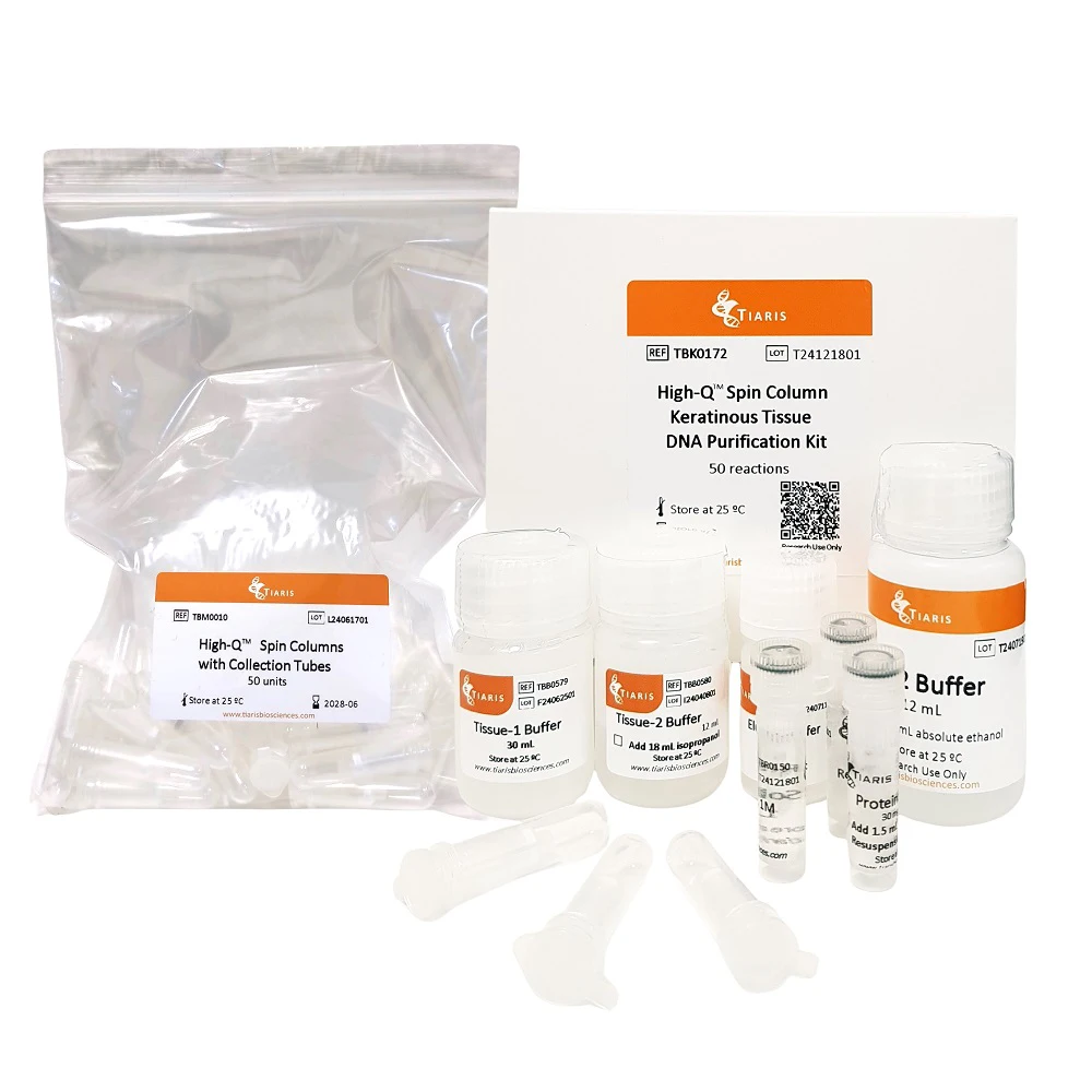 High-Q (TM) Spin-Column Keratinous Tissue DNA Kit
