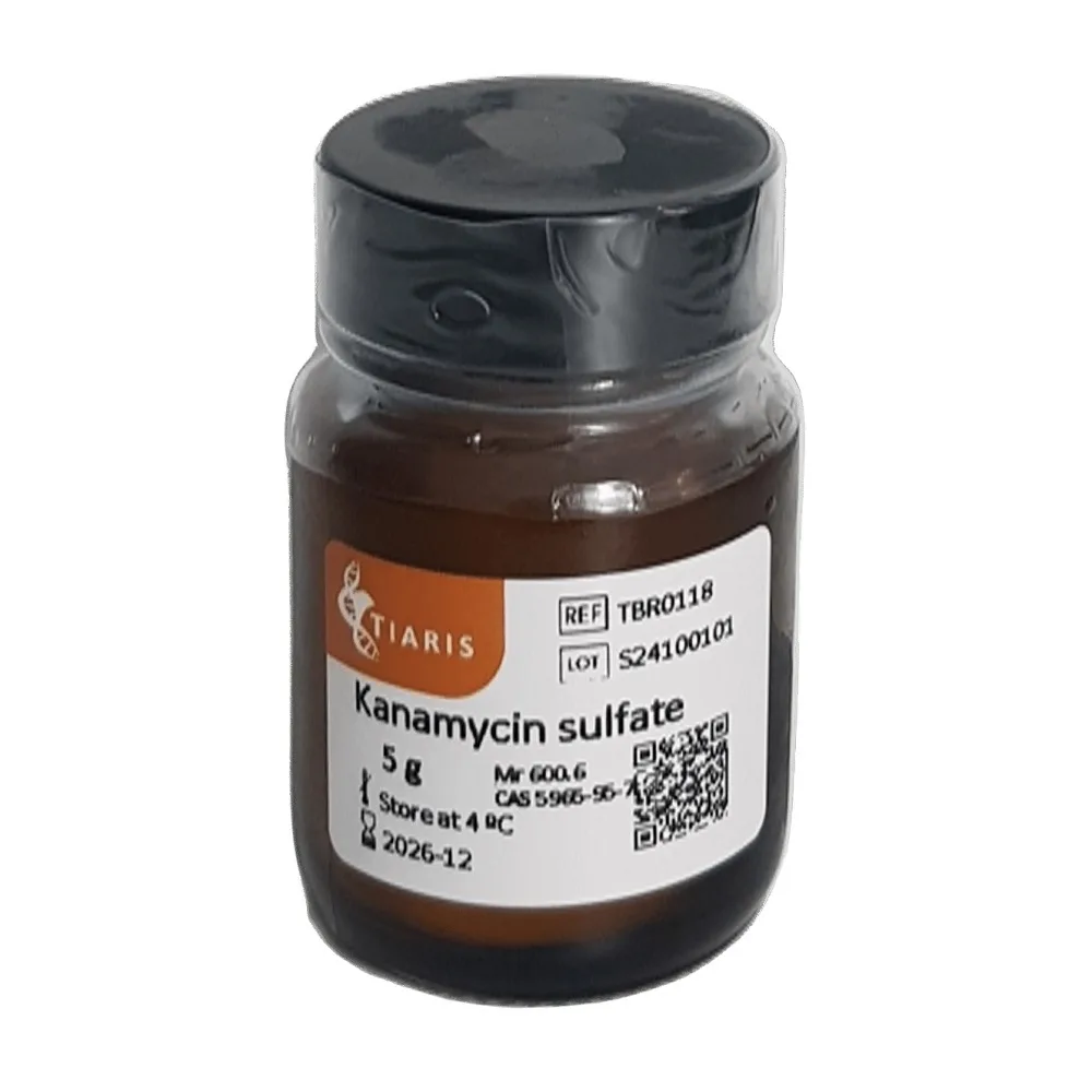 Kanamycin sulfate, 5 g